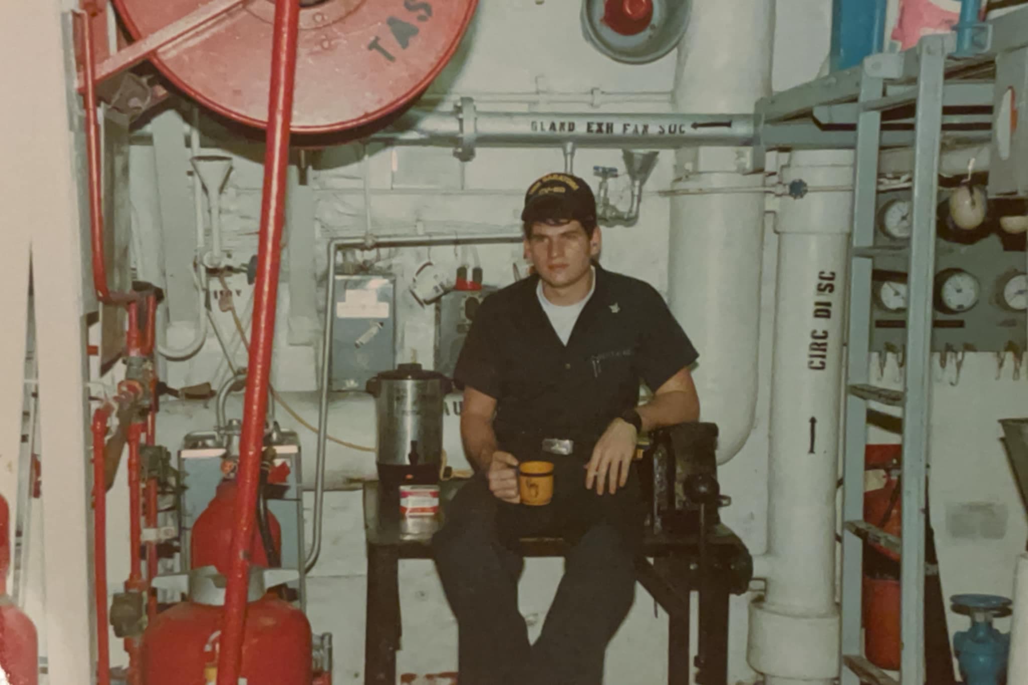 Warren Daughtridge on USS Saratoga CV-60